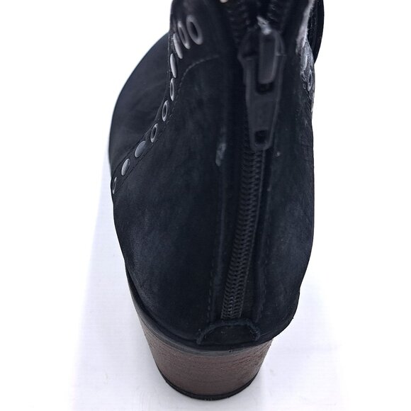 Bueno Womens Cora Nubuck Grommet Ankle Boots - Size 10.5 - Picture 10 of 15